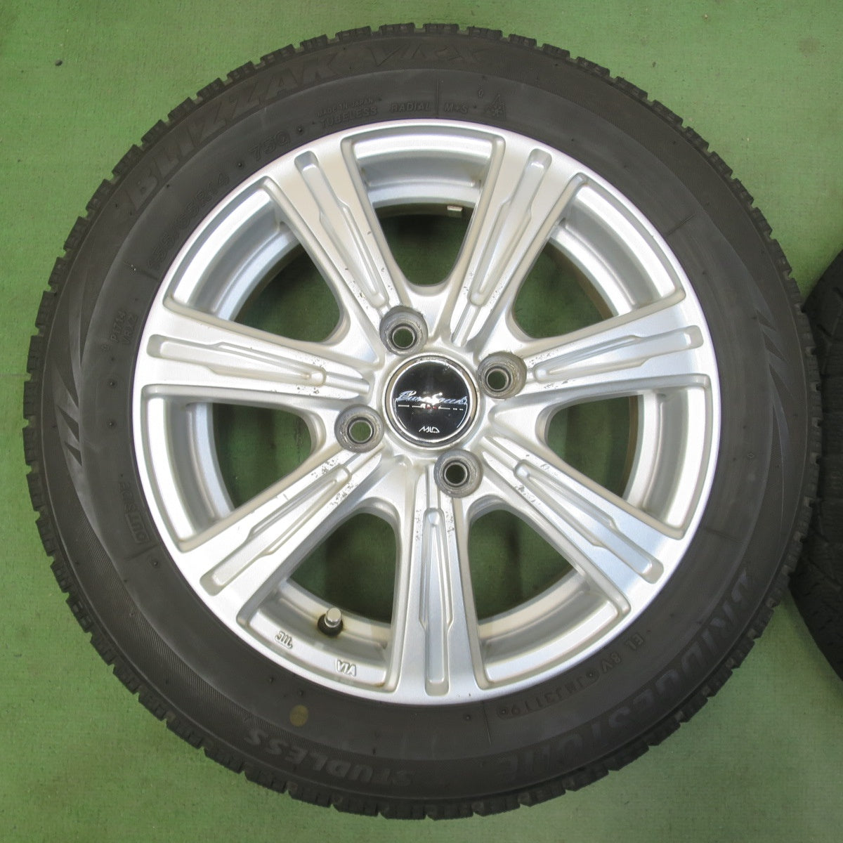 4本価格★スタッドレス 155/65R14 ブリヂストン ブリザック VRX EuroSpeed MiD ユーロスピード 14インチ PCD100/4H★6040707イス