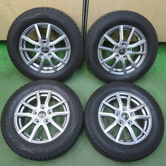 バリ溝！キレイ！8.5分★スタッドレス 195/65R15 ダンロップ ウインターマックス WM01 STRANGER ストレンジャー 15インチ PCD114.3/5H★5112109イス