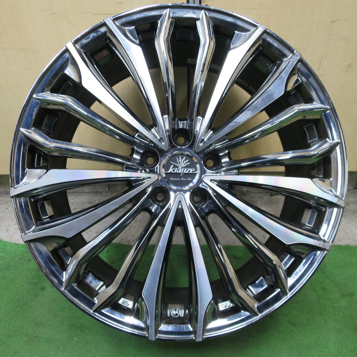 1本価格★Kranze Felsen 358EVO weds 20インチ ホイール クレンツェ フェルゼン ウェッズ 20×8.5J PCD114.3/5H★6033103ナホ