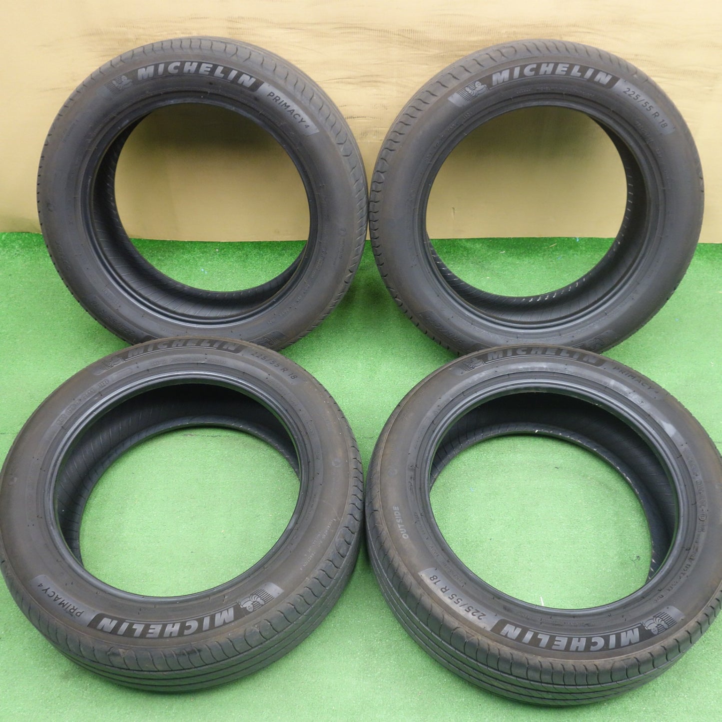 4本価格！24年◎225/55R18 ミシュラン プライマシー4 PRIMACY4 タイヤ 18インチ デリカ D:5 エクストレイル クロストレック 等◎6081003KTノタ