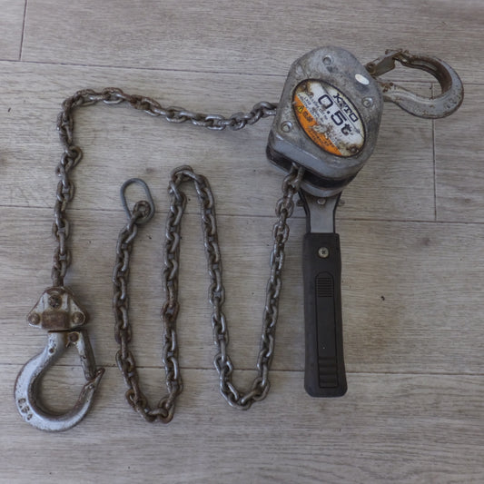 [送料無料] ★キトー KITO レバーブロック LX005 LX1B 0.5t　CHAIN V-4.3×12.0mm　手引力 31kg 0.5t(1)★