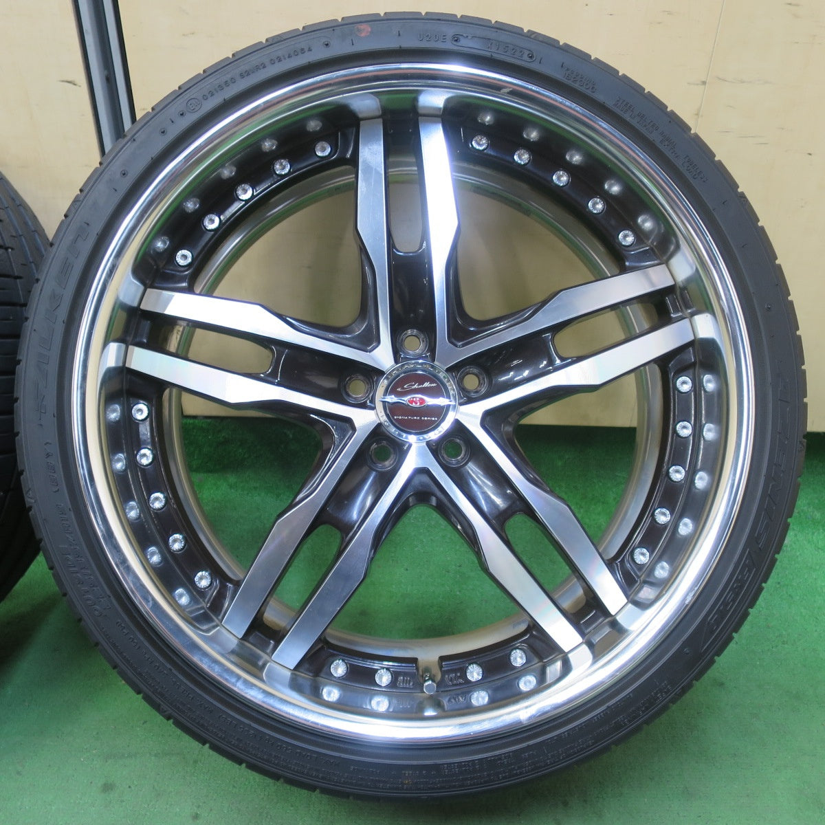 4本価格！22年★86 BRZ 等 Shallen XF-55 225/35R19 ファルケン アゼニス FK510 シャレン 19インチ PCD100/5H★5062404イノ