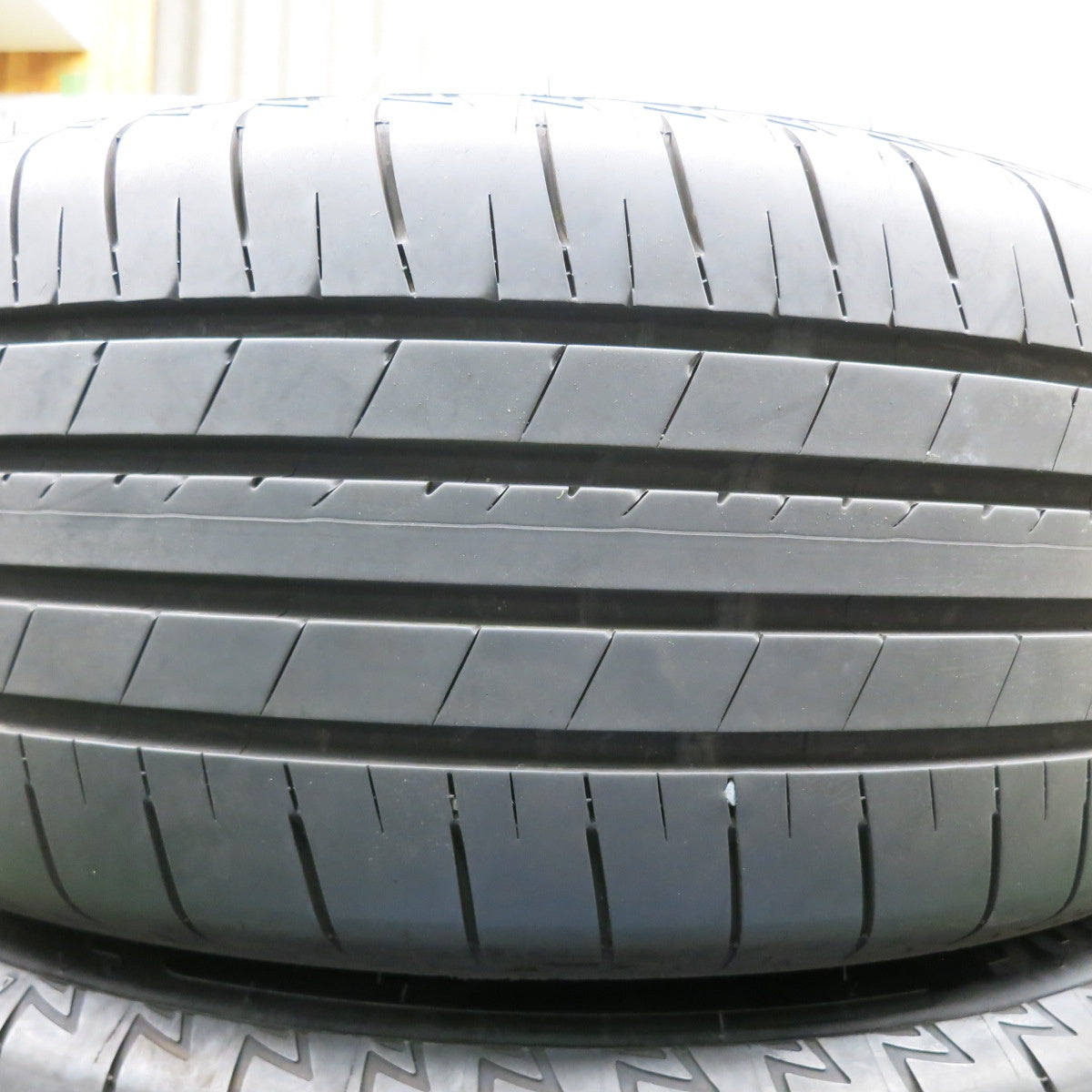 *送料無料* バリ溝！22年！キレイ！8.5分★RAYS gram LIGHTS 57XTREME REVLIMIT EDITION 215/55R18 ブリヂストン トランザ T005A レイズ PCD114.3/5H★4061801NJノ