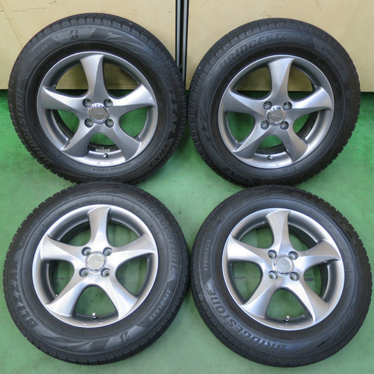 キレイ★スタッドレス 185/65R15 ブリヂストン ブリザック VRX2 TOPRUN トップラン 15インチ PCD100/4H★5072506イス
