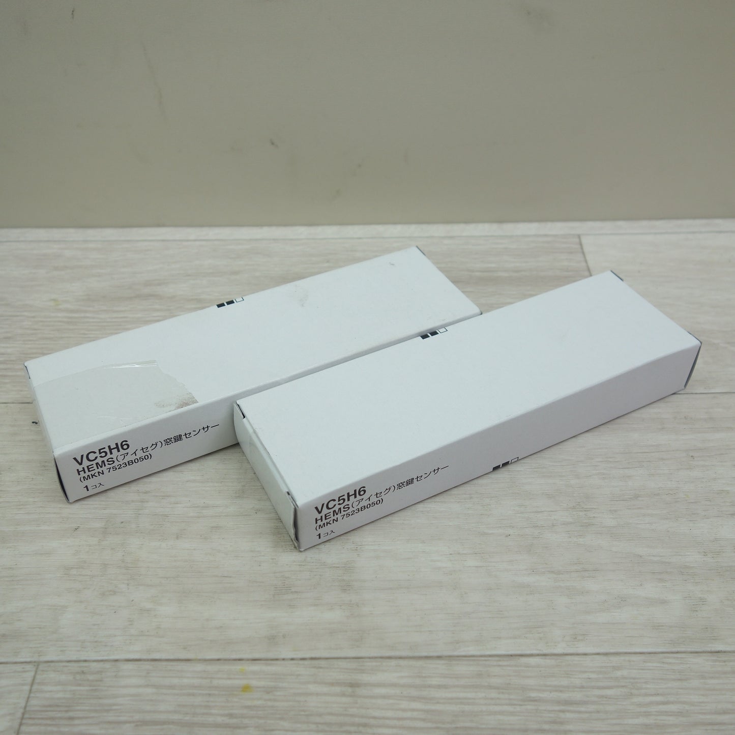 [送料無料] 未使用！2点☆Panasonic HEMS アイセグ 窓鍵 センサー VC5H6 MKN7523B050 パナソニック 窓センサー 送信器 施解錠検知機能付☆