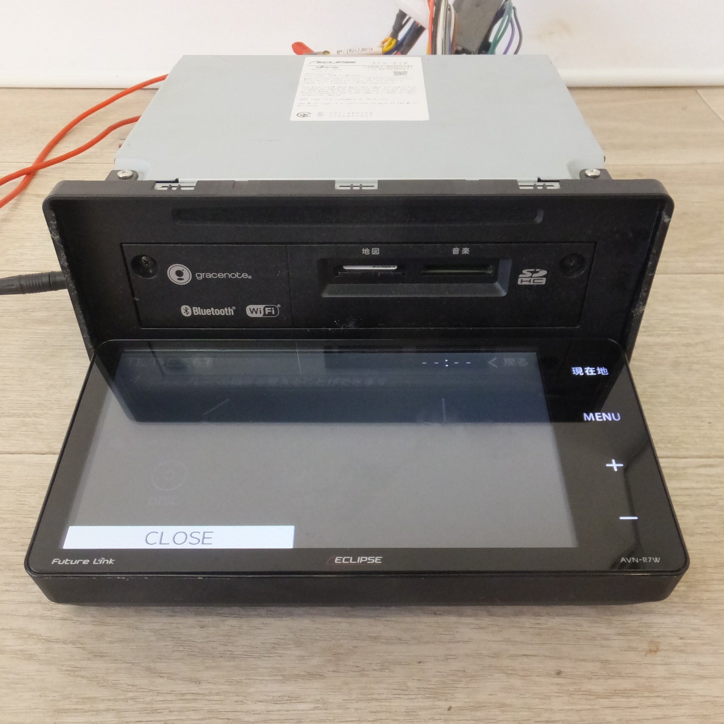 [送料無料] ★富士通テン イクリプス ECLIPSE メモリーナビゲーション AVN-R7W[13]★