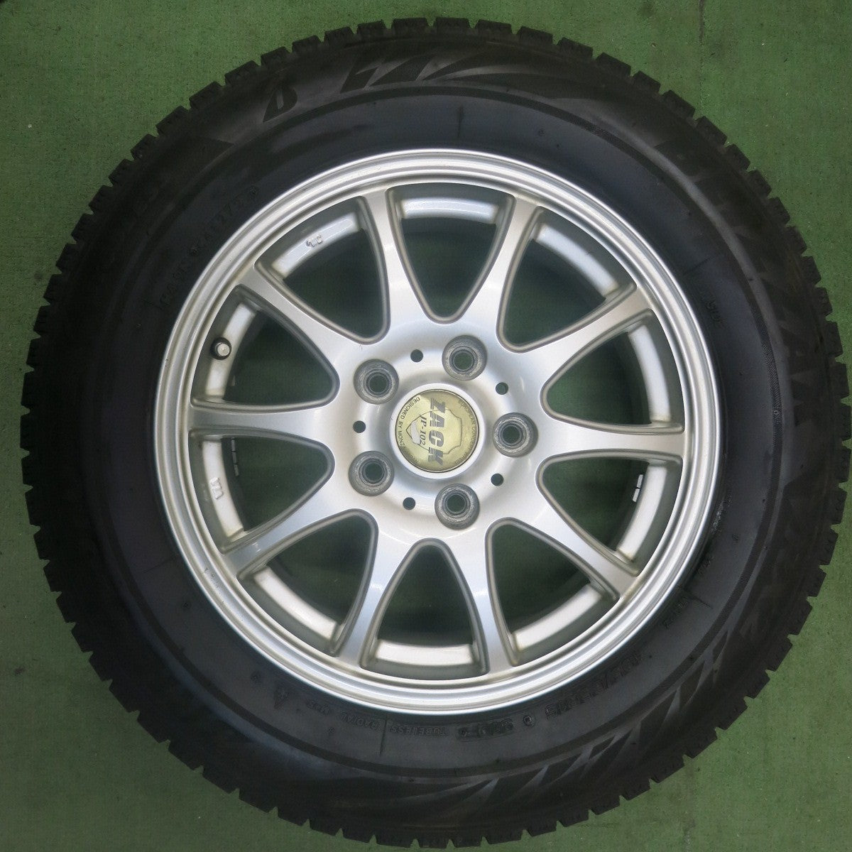 4本価格！22年★スタッドレス 195/65R15 ブリヂストン ブリザック VRX2 ZACK JP-102 MONZA ザック 15インチ PCD114.3/5H★5122401SKス