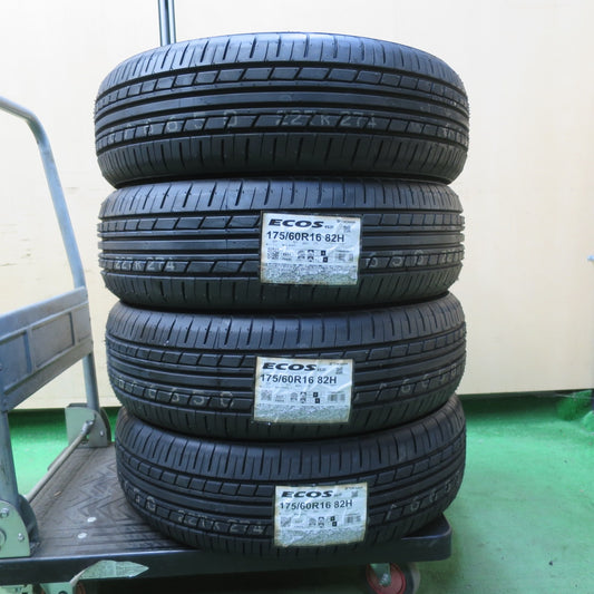 未使用！21年★175/60R16 ヨコハマ エコス ES31 タイヤ 16インチ ラクティス イグニス クロスビー アクア 等★5070301イノタ
