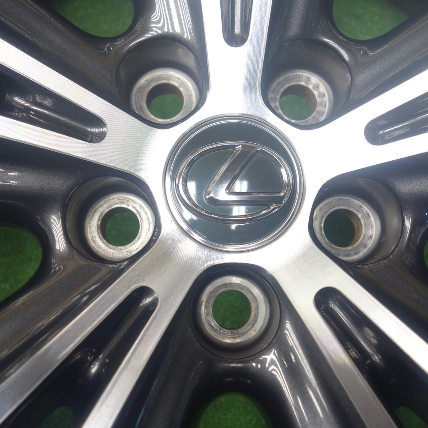 センサー付！キレイ★レクサス RX バージョンL 純正 235/55R20 ダンロップ SPスポーツマックス 050 20インチ PCD114.3/5H★6030701KTノ