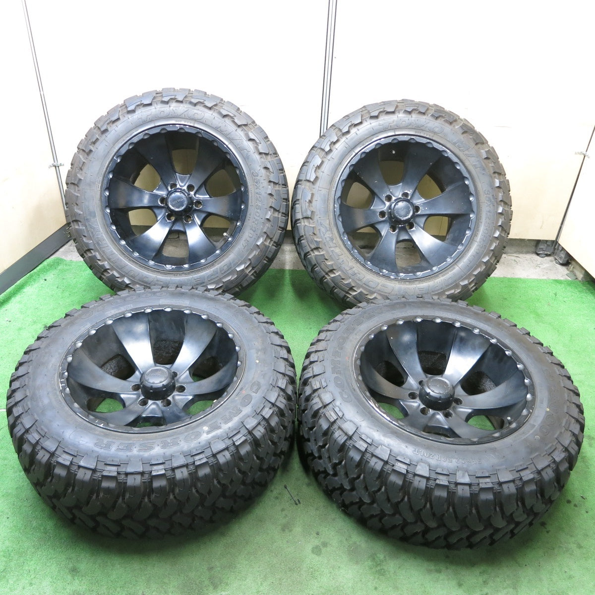 バリ溝！22年！9.5分★MKW M-19 35×12.50R20 コンフォーサー CF3000 トーヨー M/T オープンカントリー 20インチ PCD139.7/6H★5091001ナノ