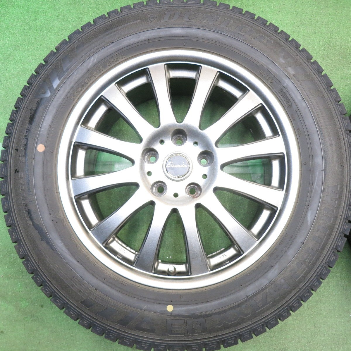 バリ溝！9分◎スタッドレス 225/65R17 ダンロップ ウインターマックス