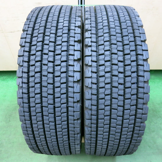 バリ溝！24年！9分！2本★トラック タイヤ 245/70R19.5 136/134J スタッドレス ブリヂストン W900 19.5インチ★5070407SYスタ
