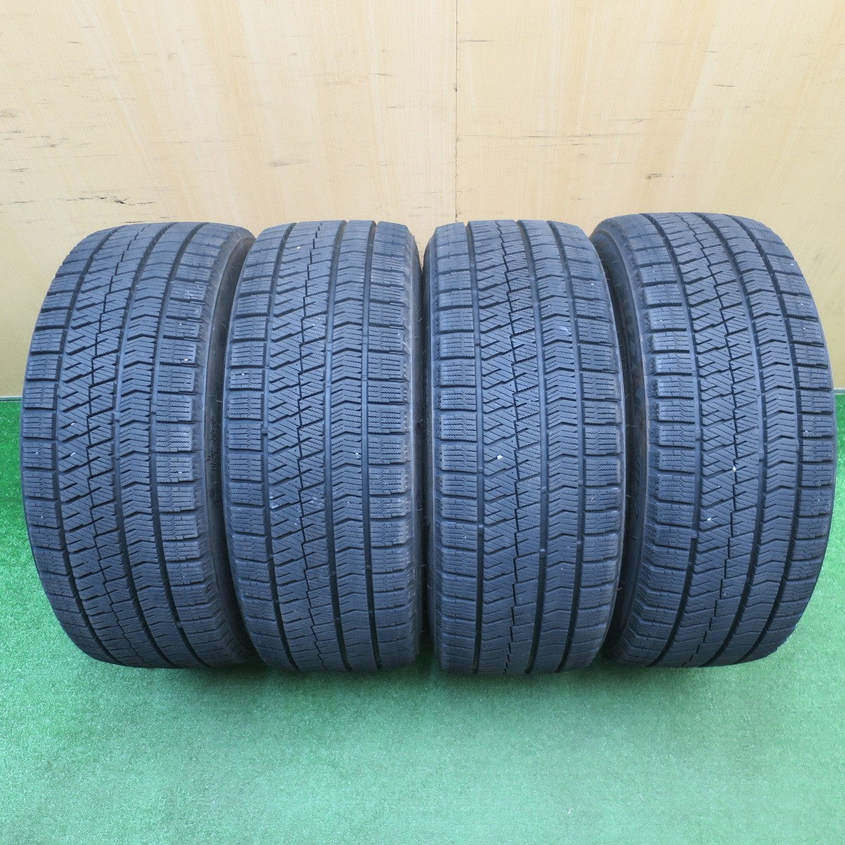 バリ溝！9.5分★三菱 ランエボ7 GT-A 純正 225/45R17 スタッドレス ブリヂストン ブリザック VRX2 17インチ PCD114.3/5H★5112401NJス