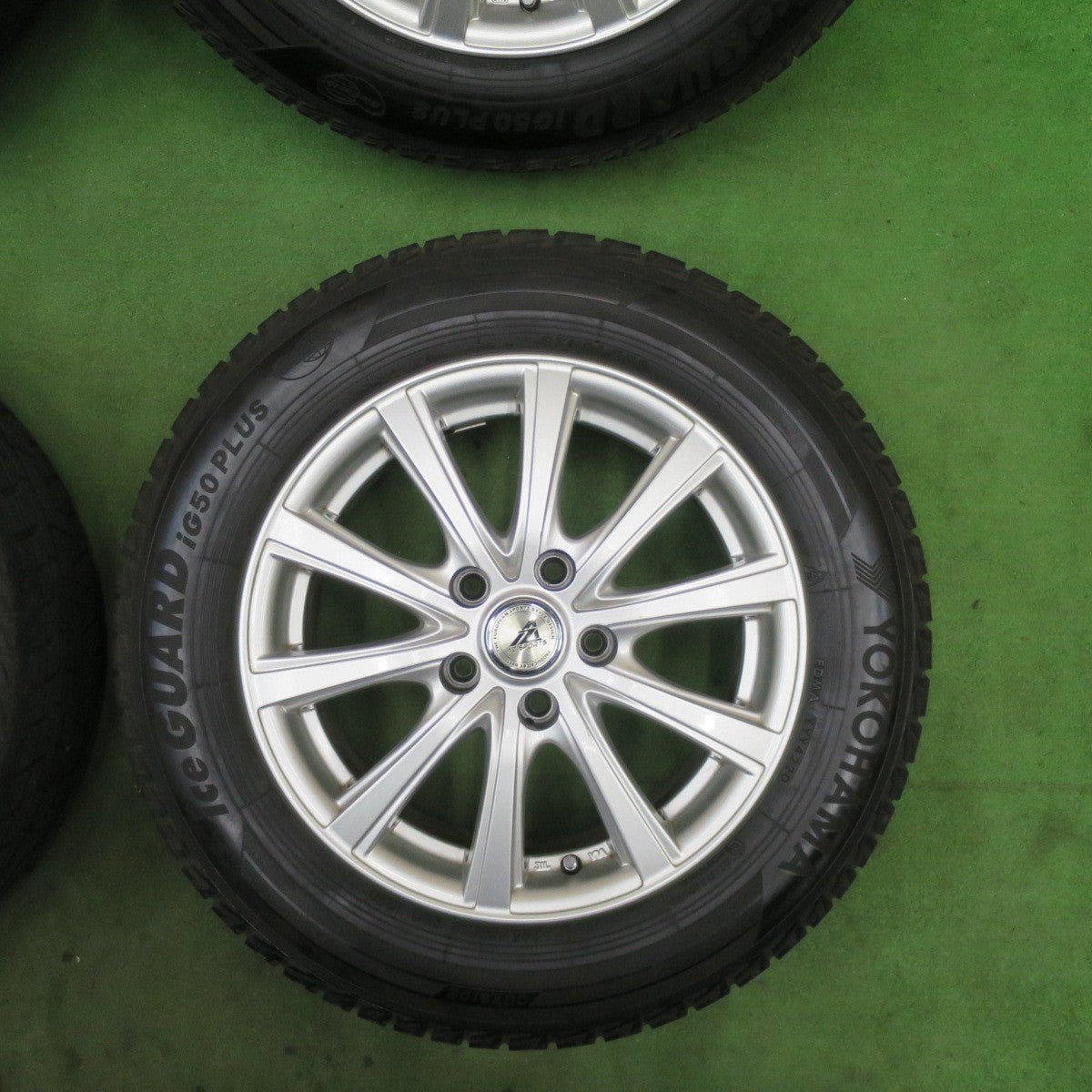 キレイ★スタッドレス 205/65R16 ヨコハマ アイスガード iG50 プラス AZ SPORTS AZスポーツ 16インチ PCD114.3/5H★6021805TTス