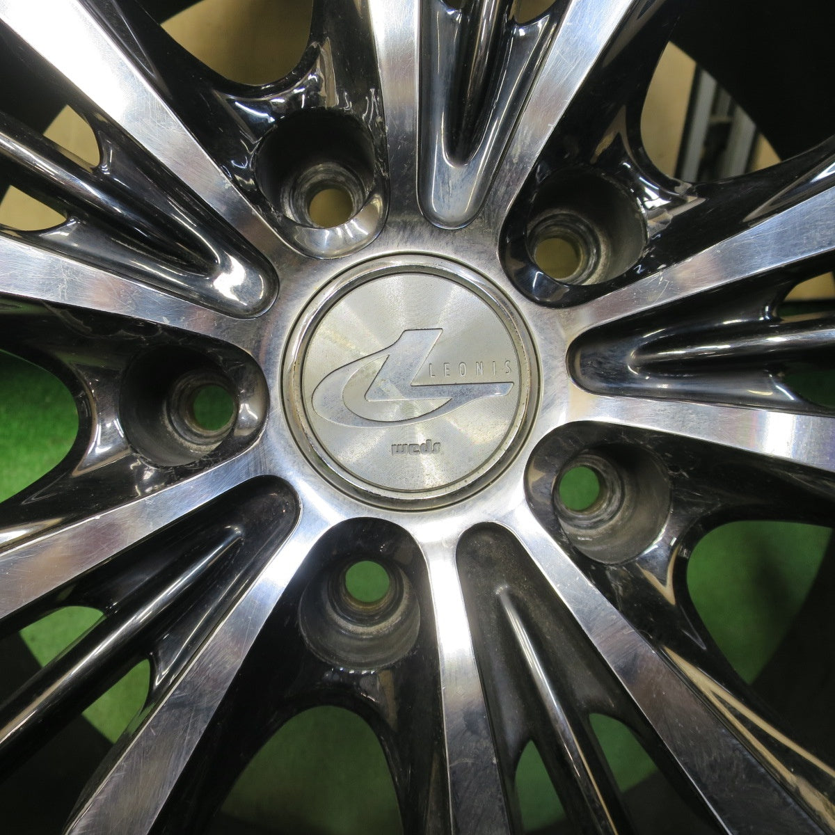 4本価格★LEONIS VX weds 17インチ レオニス ウェッズ ホイール 17×7J PCD114.3/5H★6062002NGホ