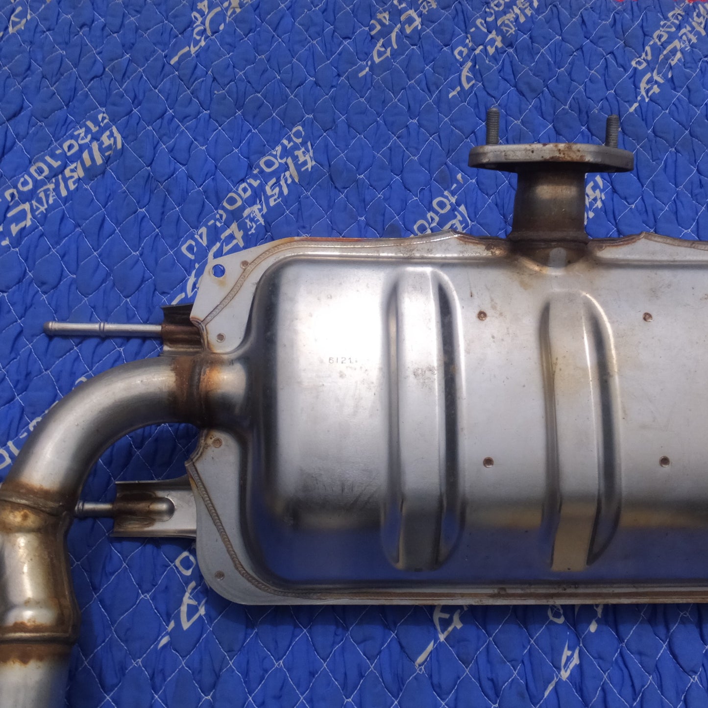 [送料無料] 岐阜発 現状品★フィアット FIAT アバルト ABARTH 純正 124 スパイダー リアピース マフラー MOPAR A403★