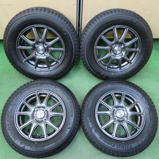 タイヤほぼ未使用！キレイ★スタッドレス 185/70R14 トーヨー オブザーブ GIZ2 FINAL SPEED MiD ファイナルスピード 14インチ PCD100/4H★5043001イス
