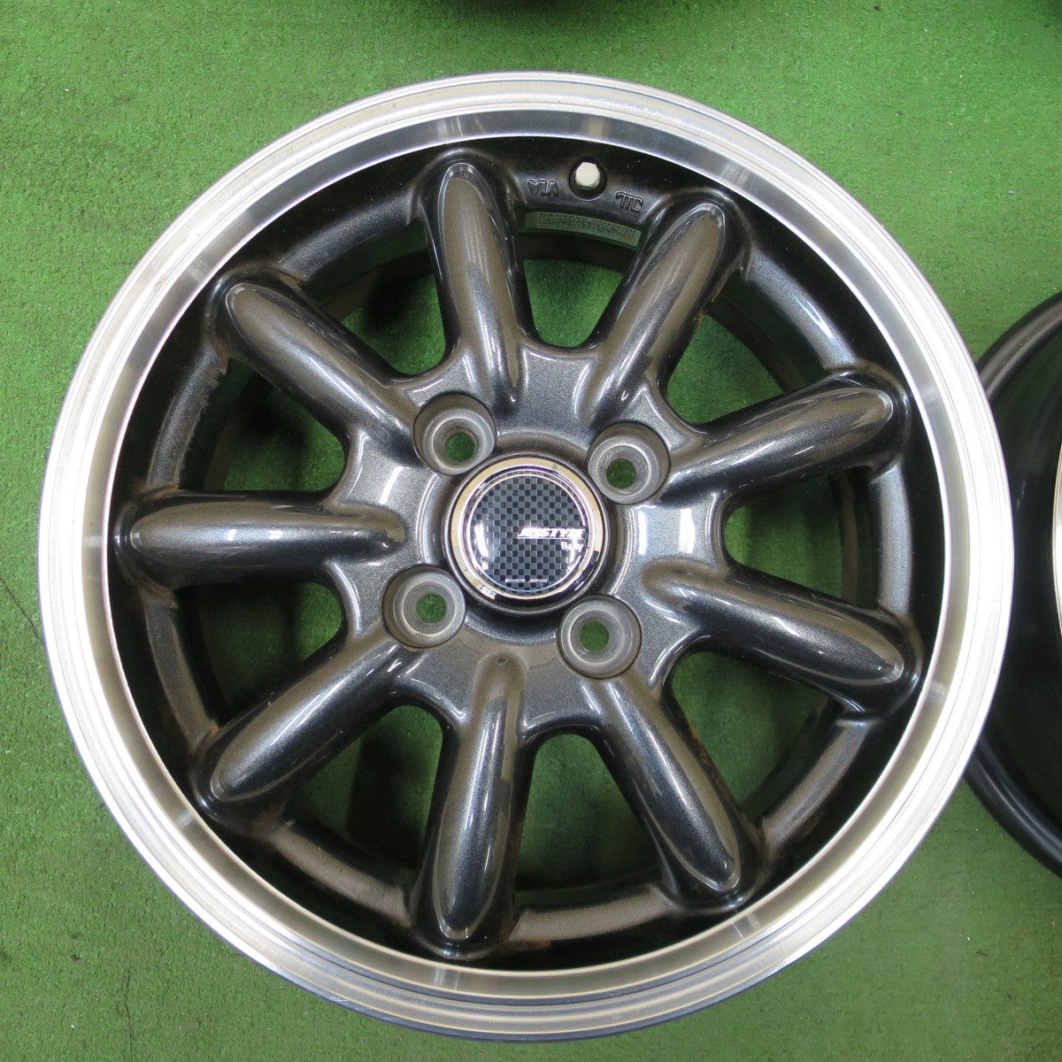 4本価格★JP STYLE Bany MONZA JAPAN 14インチ 14×5.5J JPスタイル バーニー モンツァ PCD100/4H★6021701NGホ