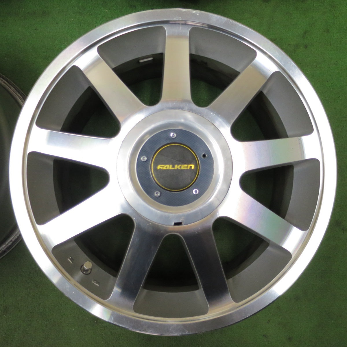 4本価格★FALKEN ファルケン 15インチ 社外 アルミ ホイール 15×7JJ PCD100 114.3/4H マルチ★6052501NGホ