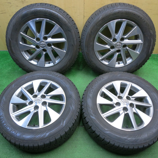 バリ溝！23年！キレイ！9.5分★トヨタ 20系 アルファード ヴェルファイア 純正 215/65R16 スタッドレス ヨコハマ アイスガード iG60 16インチ PCD114.3/5H★5041601NJス