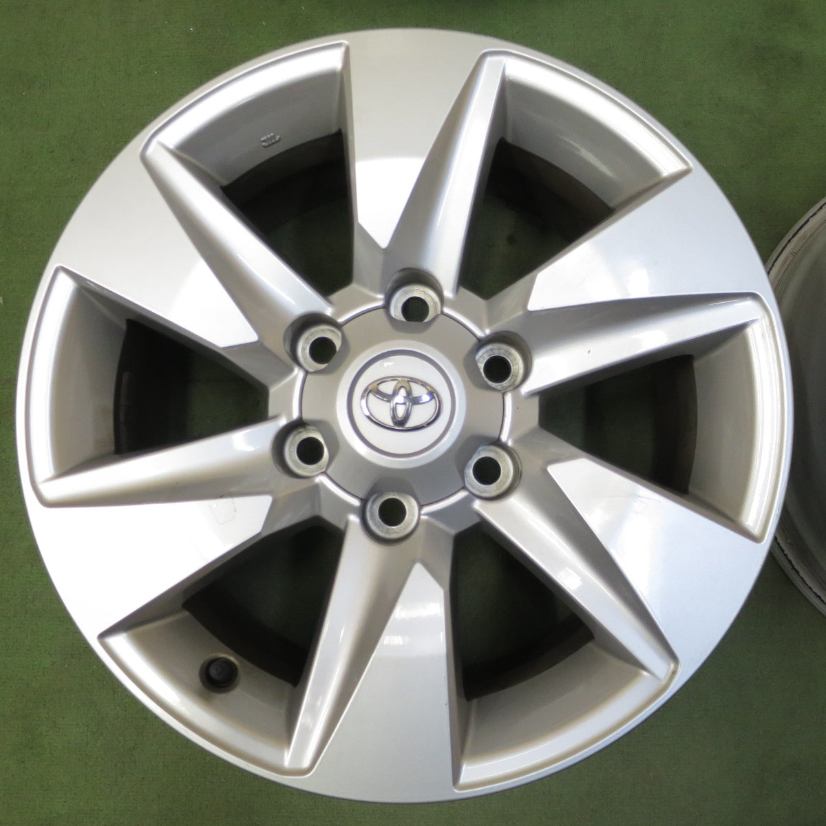 4本価格◎トヨタ 150系 ランクル プラド 純正 ホイール 17インチ 17×7.5J PCD139.7/6H◎6080403NGホ