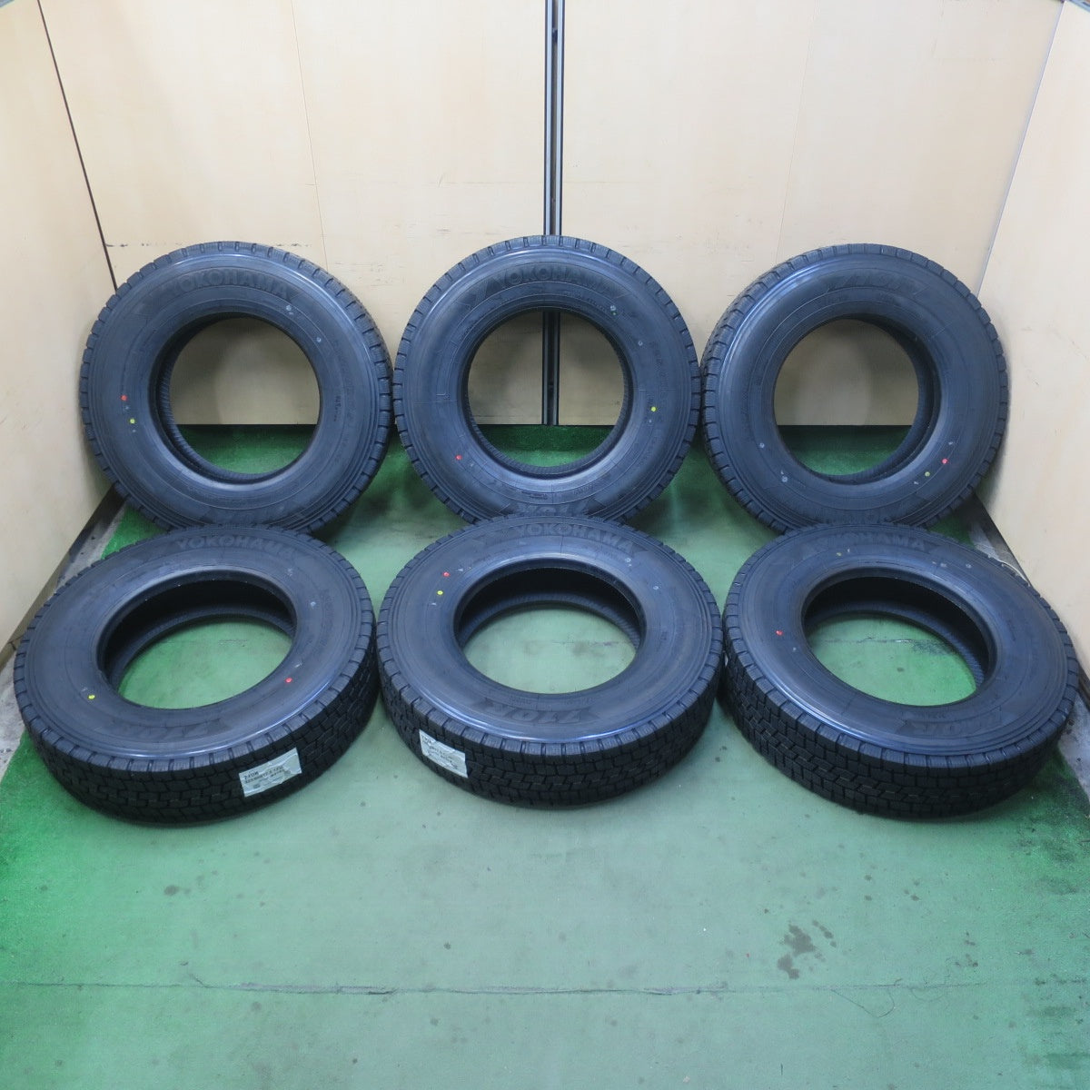 未使用！26年！6本★トラック バス タイヤ 225/80R17.5 123/122L ヨコハマ 710R ミックス オールシーズン 17.5インチ★6040602イスタ