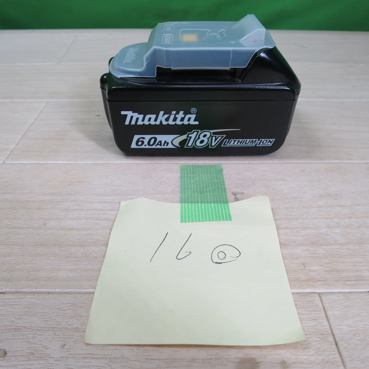 [送料無料] キレイ☆マキタ Li-ion バッテリー BL1860B 急速充電対応 電動 工具 インパクトドライバ 等 リチウム イオン 電池 DC18V 6.0Ah 108Wh②☆