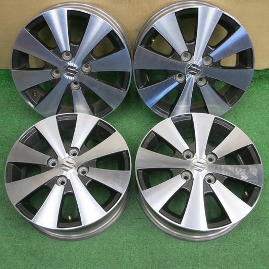 4本価格★スズキ MH22S ワゴンR スティングレー 純正 ホイール 14インチ 14×4.5J PCD100/4H★6021404NKホ