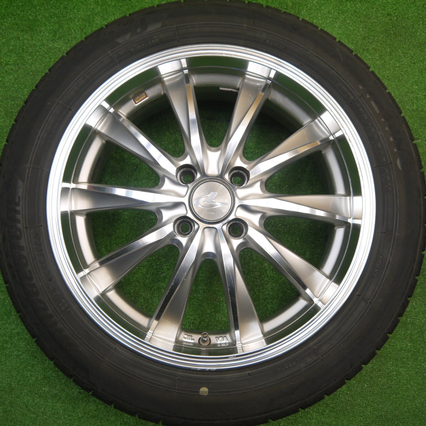 4本価格！24年★LEONIS CX 175/60R16 ブリヂストン NEWNO ニューノ 16インチ レオニス PCD100/4H★5102207Hノ
