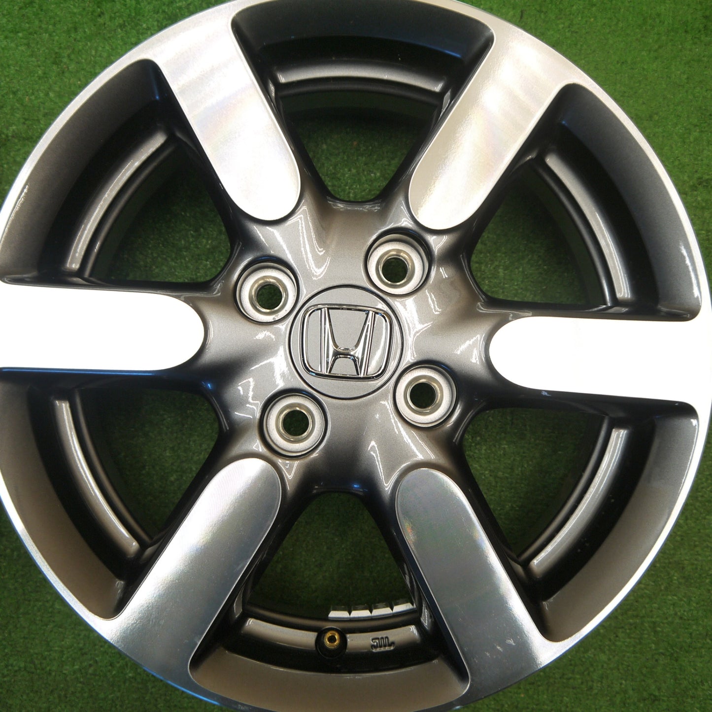 新車外し！付属品付き★ホンダ N-ONE 純正 ENKEI 製 ホイール 14インチ 14×4.5J Nワン N-ワン エンケイ PCD100/4H★5111403Hホ