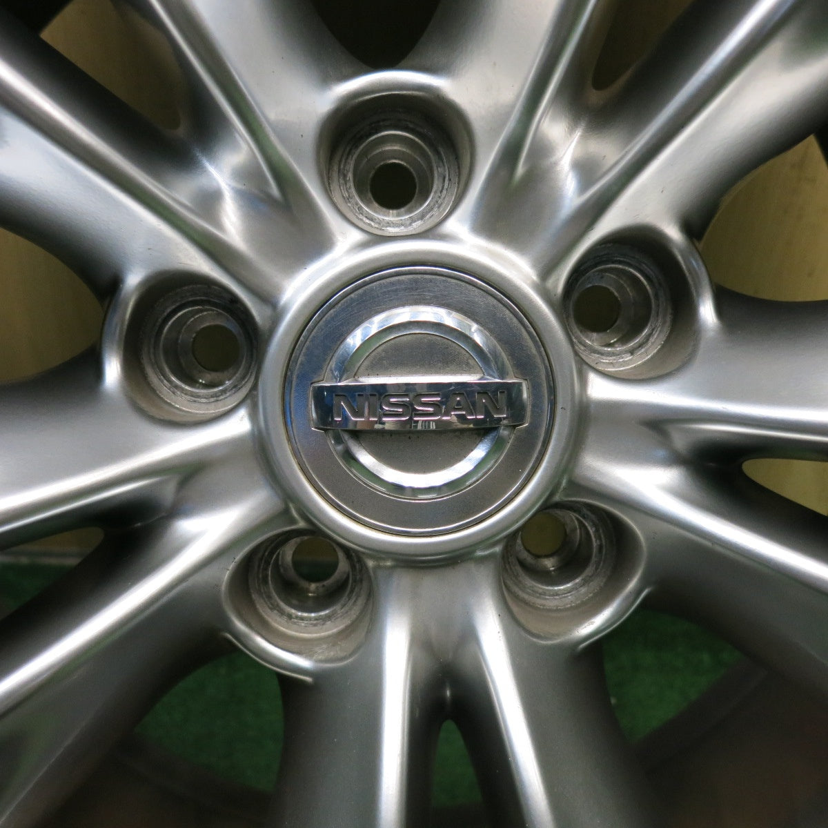 バリ溝！9.5分◎日産 Y51 フーガ 純正 245/50R18 スタッドレス トーヨー オブザーブ ガリット GIZ 18インチ PCD114.3/5H◎6100408HAス