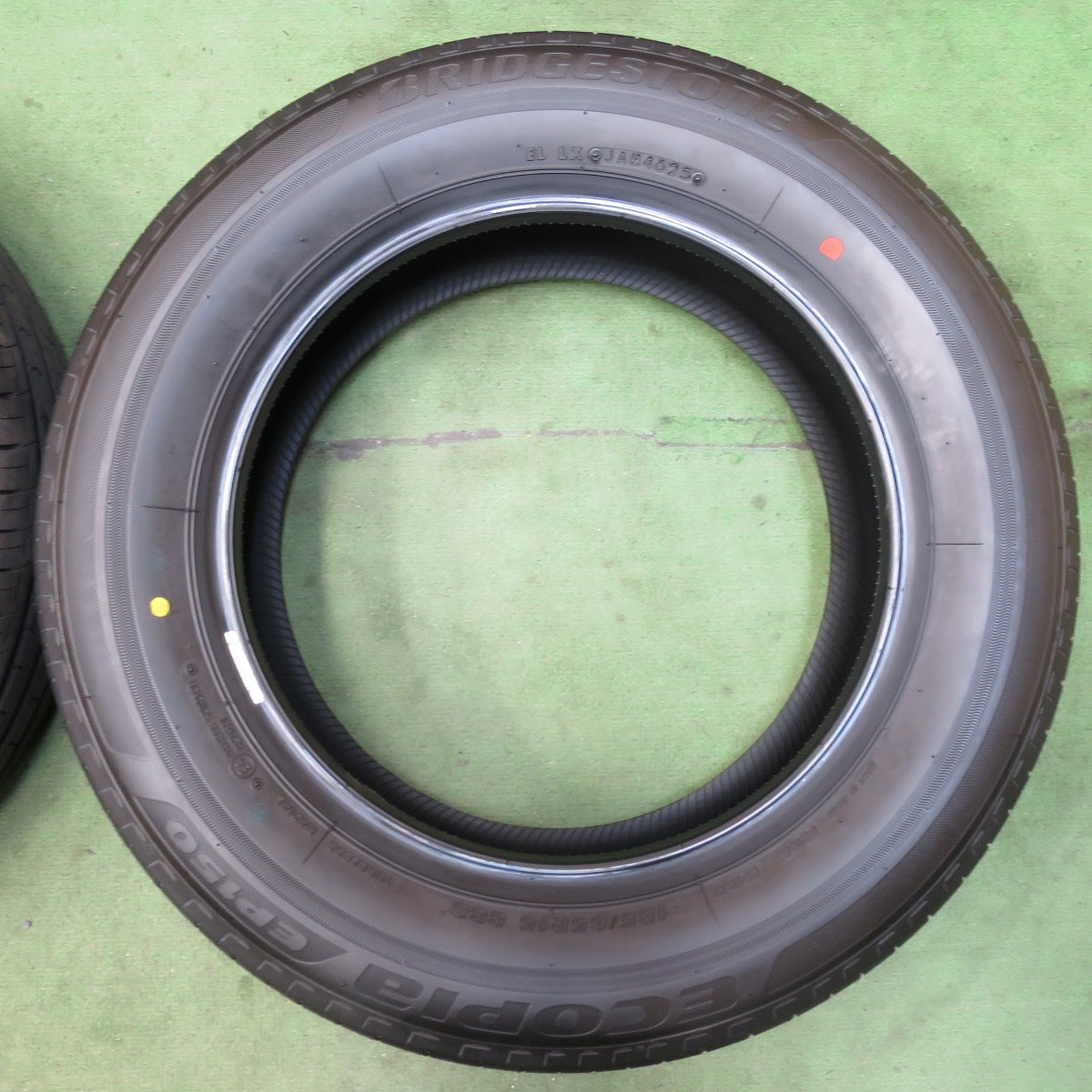 新車外し！25年★185/65R15 ブリヂストン エコピア EP150 タイヤ 15インチ シエンタ フリード アクア ノート フィット 等★5122018イノタ
