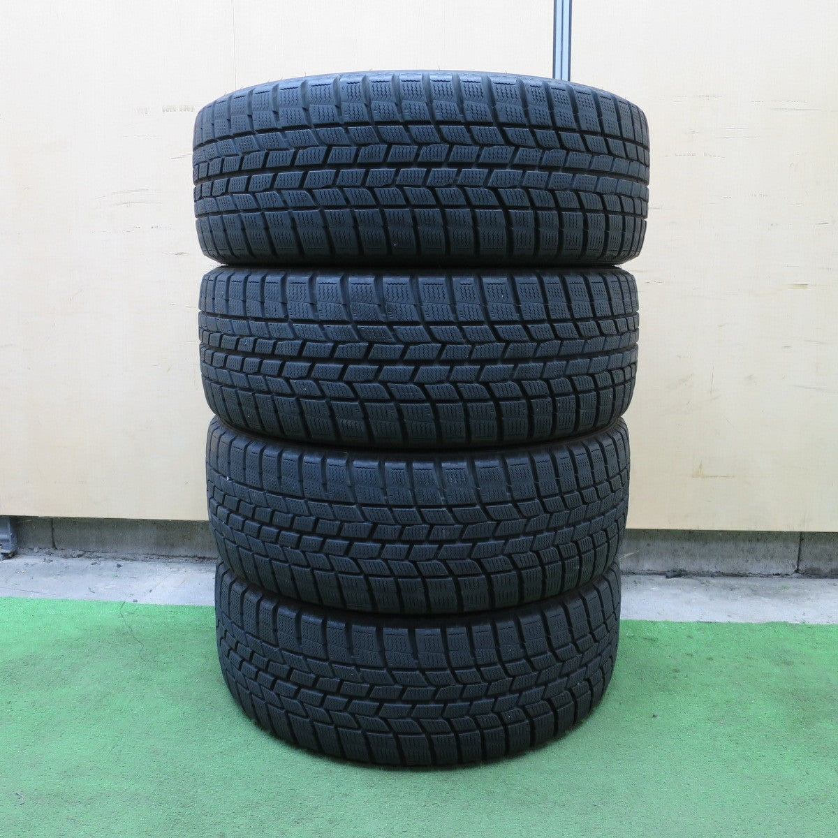 バリ溝！9分★プリウス 等 215/45R17 スタッドレス グッドイヤー アイスナビ6 Joker STIR ジョーカー ステア 17インチ PCD100/5H★6032103ナス