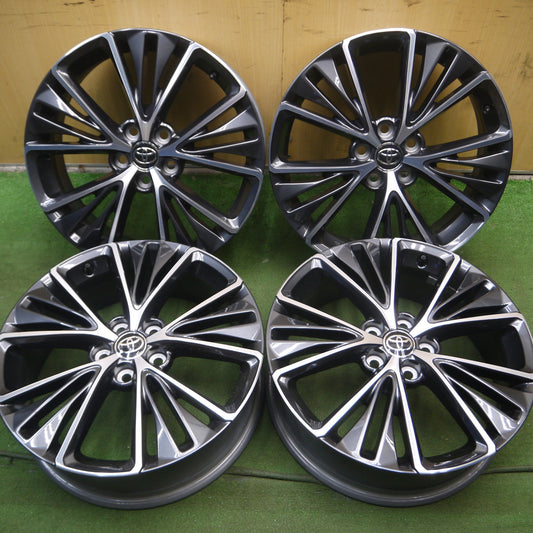 *送料無料* 新車外し★トヨタ 60系 プリウス Zグレード 純正 ホイール 19インチ 19×6.5J PCD114.3/5H★4041901Hホ