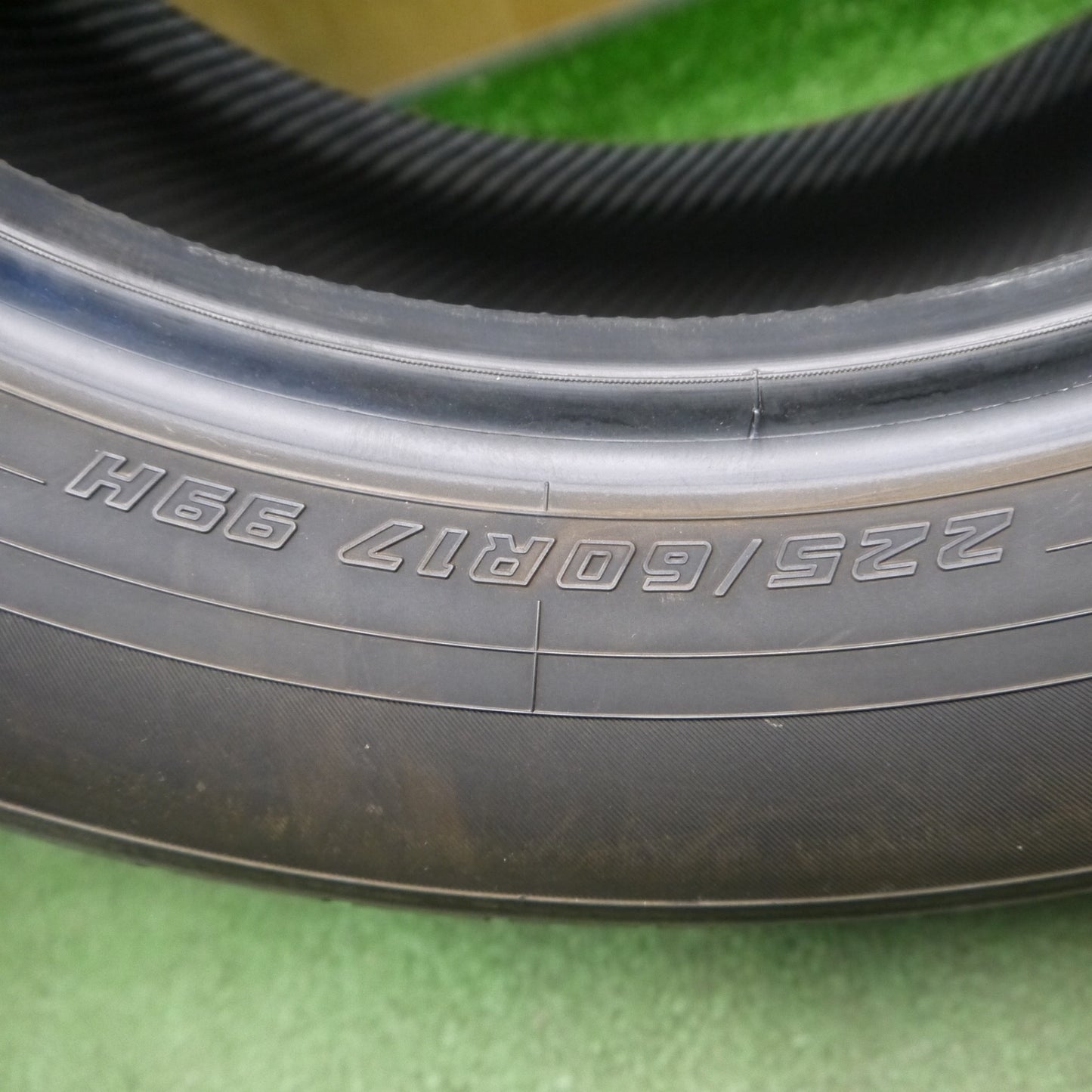 バリ溝！23年！9分！2本★225/60R17 ヨコハマ ジオランダー G91 タイヤ 17インチ クロストレック アウトランダー デリカ D:5 エクストレイル 等★6061704Hノタ