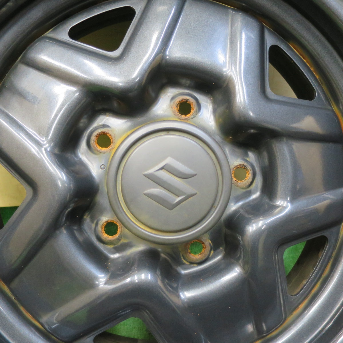 バリ溝！8.5分★スズキ JB64 ジムニー 純正 スチール 175/80R16 ブリヂストン デューラー H/T 684Ⅱ 16インチ PCD139.7/5H★5100908イノ