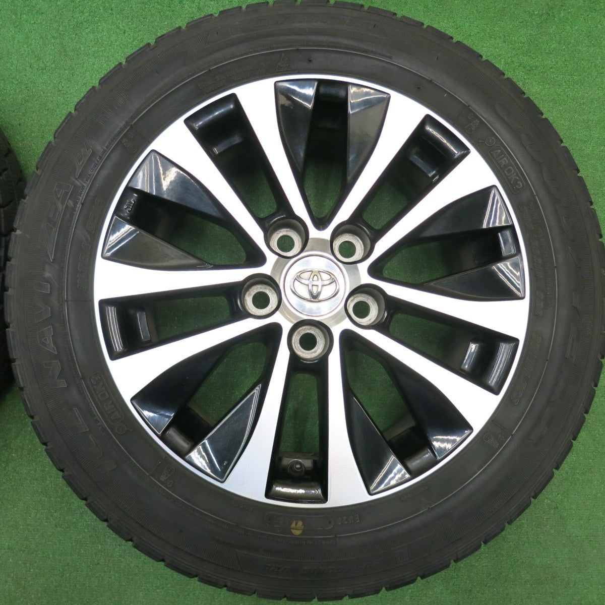 バリ溝！8.5分★トヨタ SAI サイ 純正 205/60R16 スタッドレス グッドイヤー アイスナビ ZEA2 16インチ PCD114.3/5H★5122802HAス