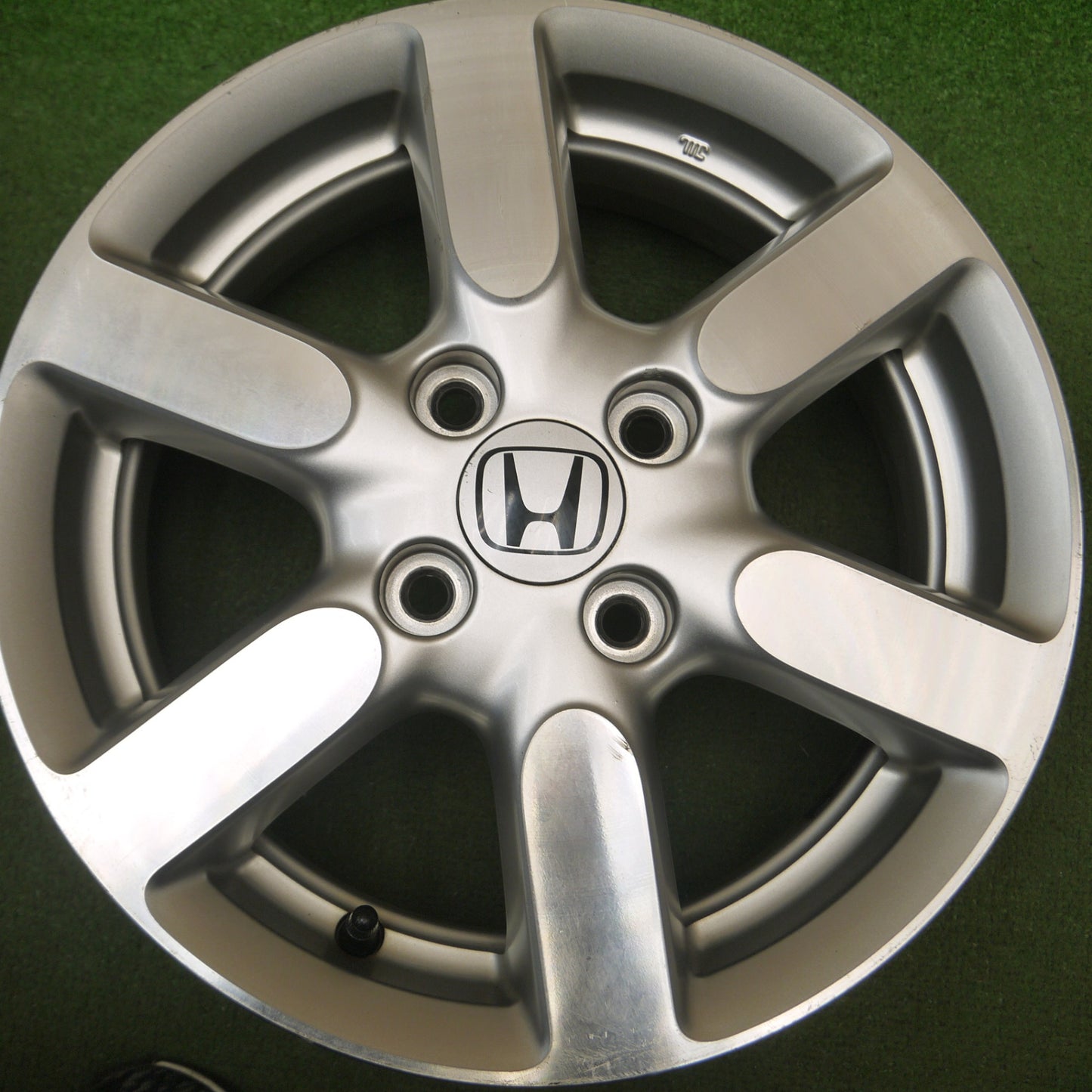 *送料無料* 4本価格★ホンダ N-ONE 純正 ENKEI ホイール 14インチ 14×4.5J Nワン エンケイ PCD100/4H★4052403Hホ
