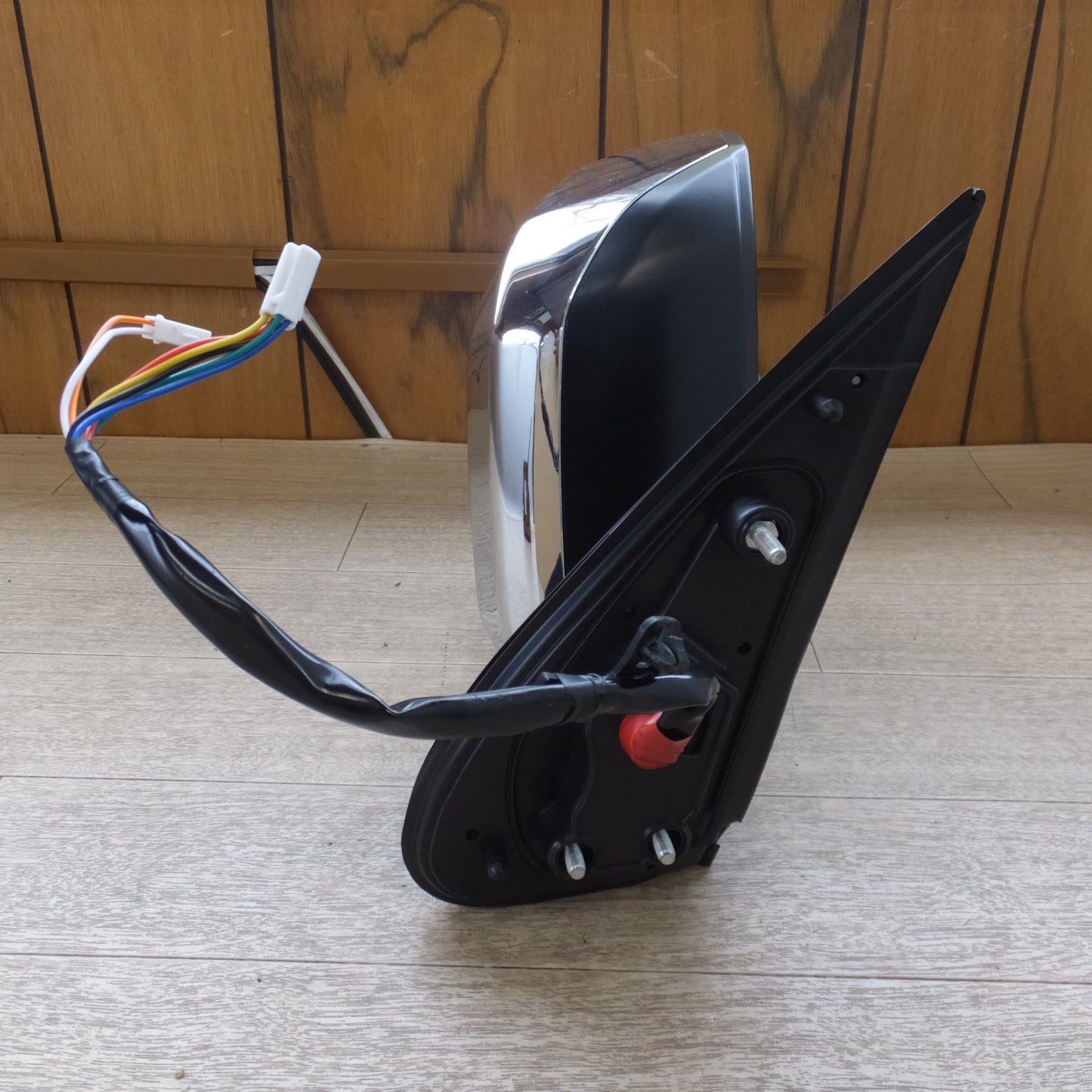 [送料無料] 美品★T's FACTORY ハイエース 200系 6型 LEDドアミラー クロームメッキ HIA05-MX050 左 右 セット★