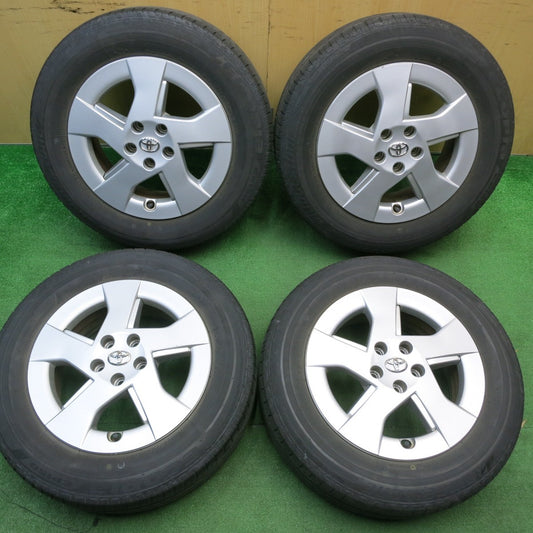 4本価格★トヨタ 30系 プリウス 純正 195/65R15 ブリヂストン エコピア EP150 15インチ PCD100/5H★5041806TNノ