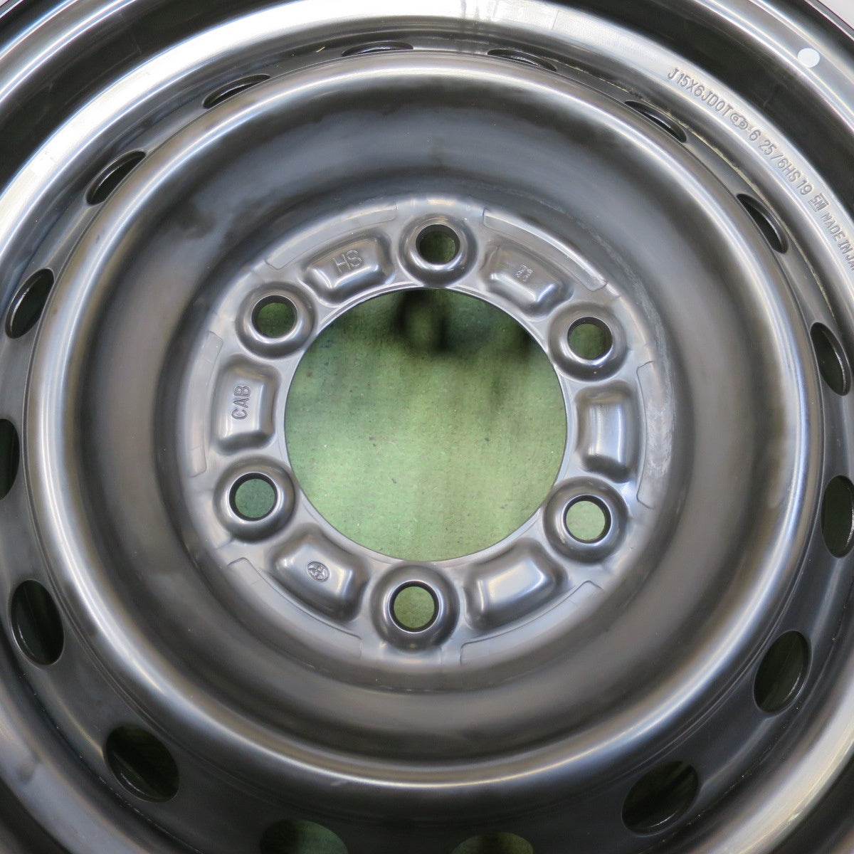 新車外し！25年◎トヨタ 200系 ハイエース 純正 スチール 195/80R15 107/105S ダンロップ SP175N 15インチ PCD139.7/6H◎6062606イノ