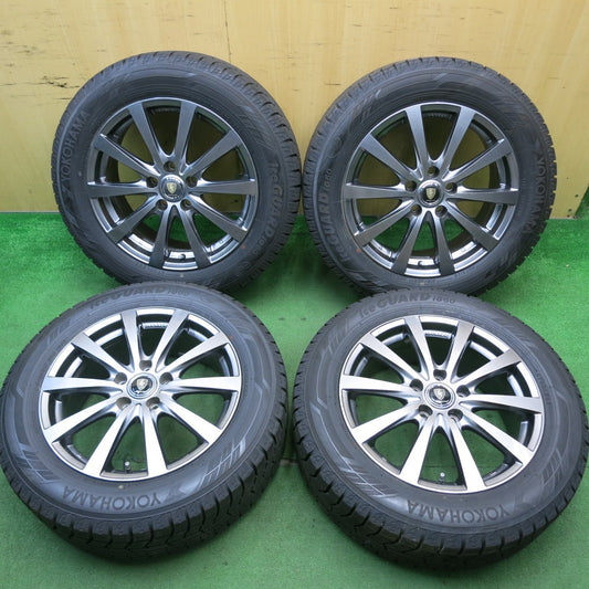 超バリ溝！キレイ！ほぼ10分★スタッドレス 215/60R17 ヨコハマ アイスガード iG60 MANARAY SPORT マナレイ スポーツ 17インチ PCD114.3/5H★5051109HAス