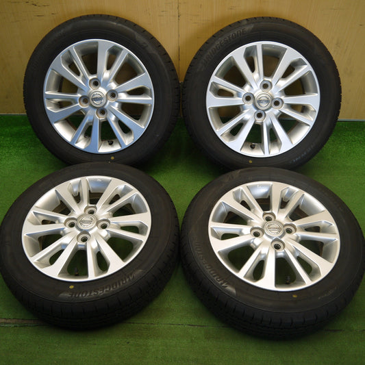 バリ溝！25年！キレイ！ほぼ10分★日産 デイズ ルークス 純正 155/65R14 ブリヂストン NEWNO ニューノ 14インチ PCD100/4H★6050105Hノ