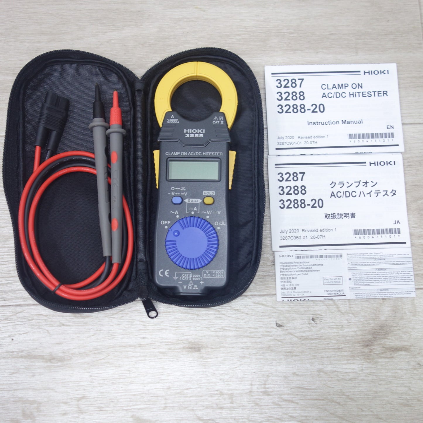 [送料無料] 未使用◆HIOKI 日置電機 クランプオン AC/DC ハイテスター クランプメーター 3288 電圧計 電流計 電気 計測器 測定器◆