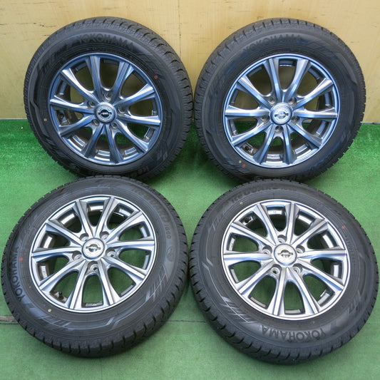バリ溝！22年！9.5分★スタッドレス 185/65R15 ヨコハマ アイスガード iG60 AXEL アクセル 15インチ PCD114.3/5H★6052105HAス