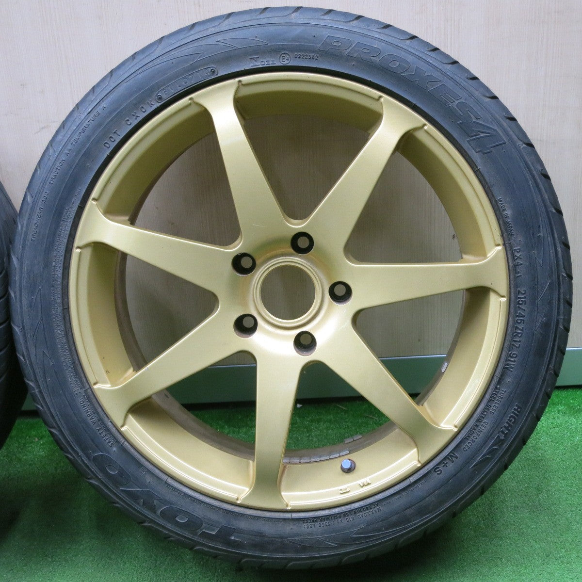 [送料無料] 4本価格★RAYS CAMPIONATO-SS7 215/45R17 ダンロップ DIREZZA DZ101 トーヨー プロクセス4 レイズ カンピオナート 17インチ PCD114.3/5H★5010204NJノ