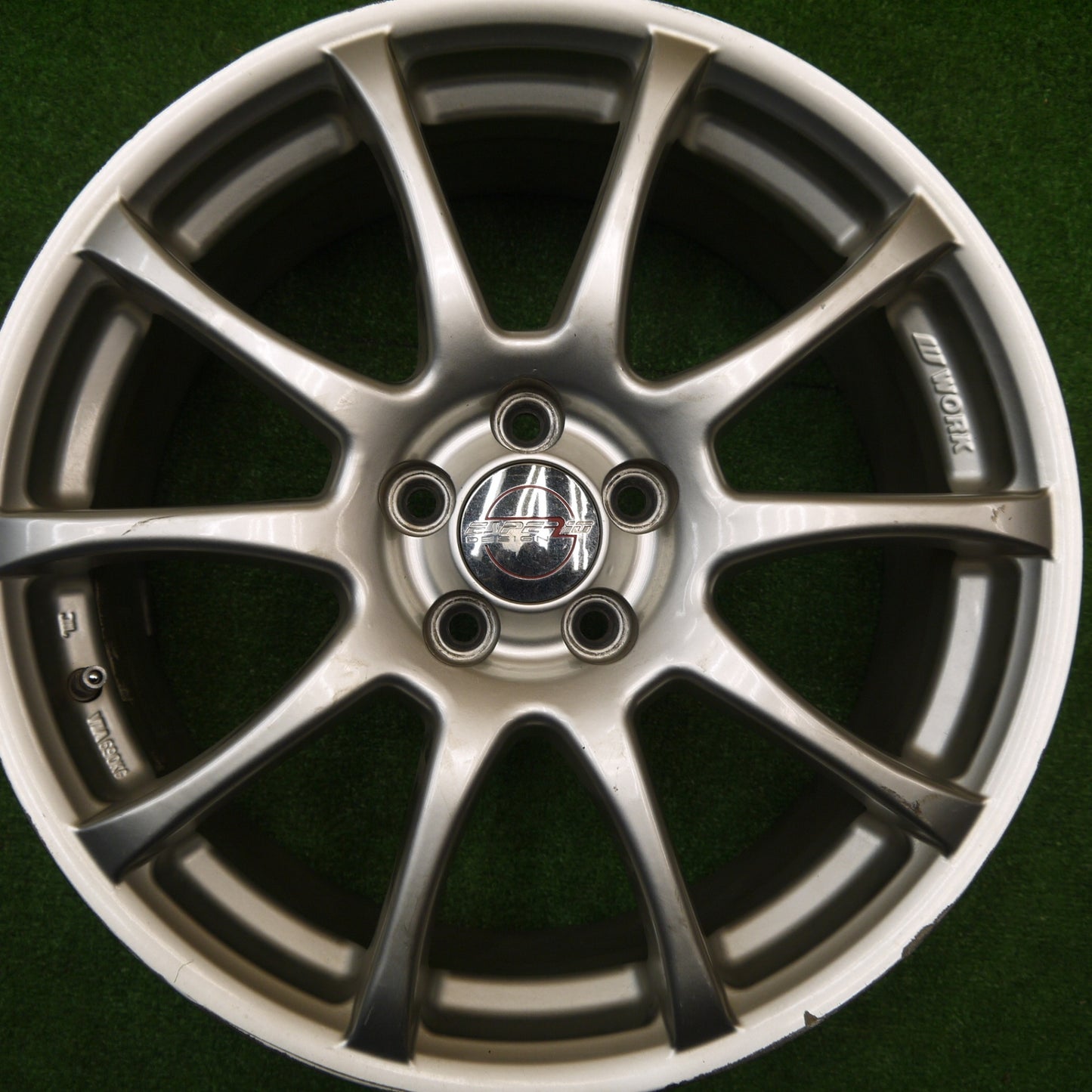 4本価格★プリウス 86 BRZ 等 WORK ESPERIO ワーク エスペリオ 17インチ ホイール 17×7JJ PCD100/5H★5102205Hホ