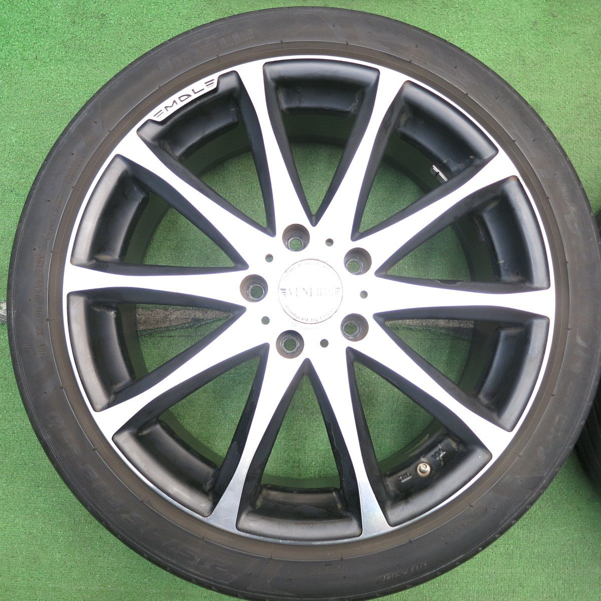 4本価格！21年★215/45R18 ピレリ ドラゴン スポーツ TM VENERDi COSMIC ヴェネルディ コスミック 18インチ PCD114.3/5H★5060604AKノ