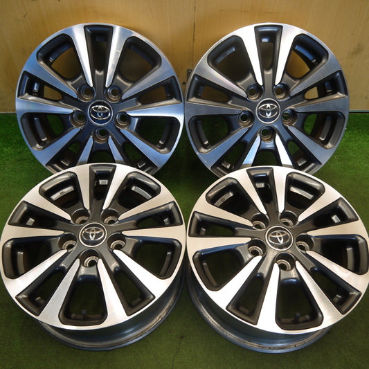 4本価格★トヨタ 80系 エスクァイア 純正 ホイール 15インチ 15×6J ノア ヴォクシー 等 PCD114.3/5H★6051901Hホ