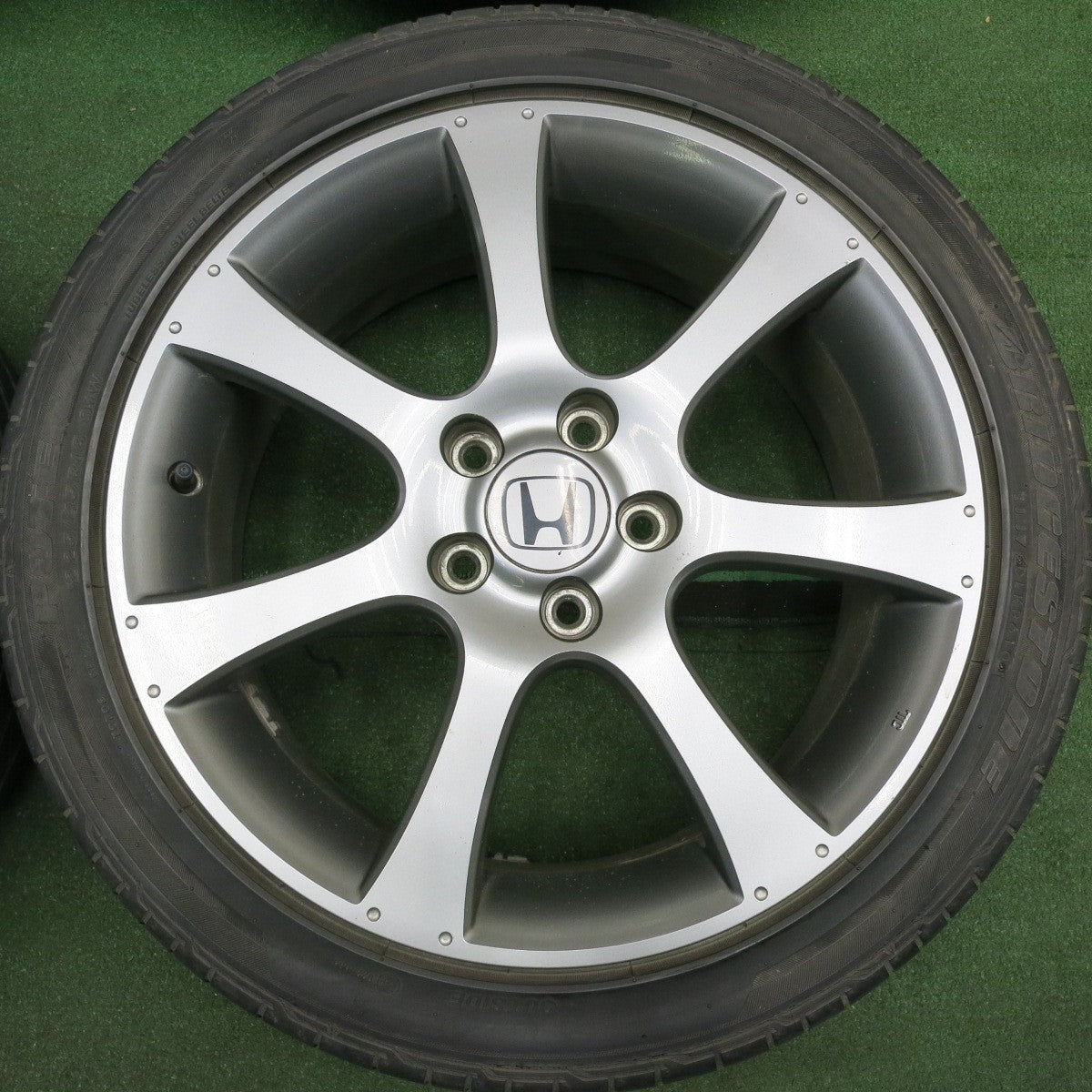 *送料無料* 4本価格★ホンダ オデッセイ アブソルート 純正 225/45R18 ブリヂストン ポテンザ RE050A 18インチ PCD114.3/5H★4032405HAノ